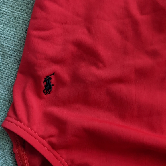Ralph Lauren Swim One Piece Red - Picture 2 of 5